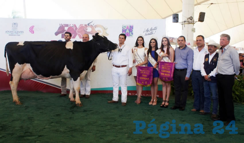 En la Exposición Regional de Ganado Lechero participaron 21 expositores de Zacatecas, Jalisco y Aguascalientes con 236 ejemplares de los cuales 100 hembras entraron a calificación