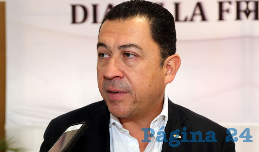 Francisco Romero David, presidente estatal de la CMIC (Foto: Eddylberto Lu&eacute;vano Santill&aacute;n)