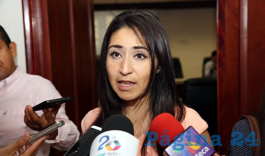 Paloma Am&eacute;zquita Carre&oacute;n, diputada local (Foto: Eddylberto Lu&eacute;vano Santill&aacute;n)