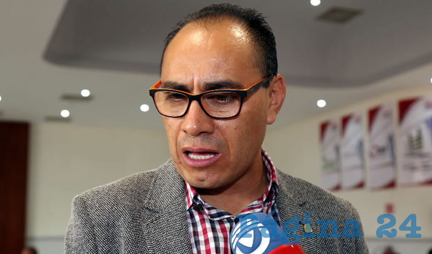 Jesús Adrián Castillo Serna, secretario de Desarrollo Urbano Municipal (Foto: Eddylberto Luévano Santillán)