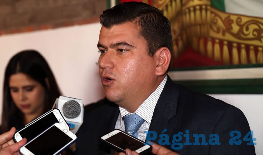 Adán Valdivia López, presidente municipal de Calvillo