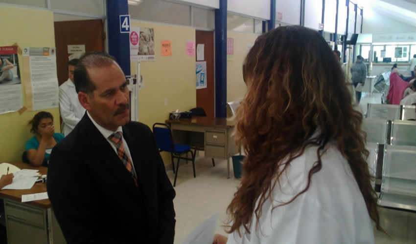 MOS visitó los Centros de Salud de las colonias Gremial y Cumbres, en la ciudad capital; así como del municipio de San Francisco de los Romo