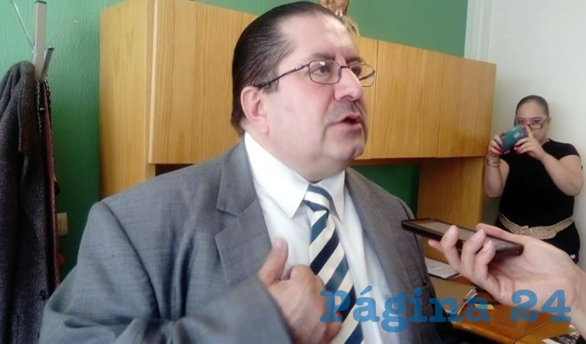 Juan Carlos Medina Mazzoco, delegado de Nacional Financiera (Nafin)