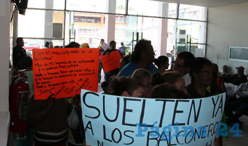 Exigen ciudadanos la liberación de los homicidas de “El Huevo”