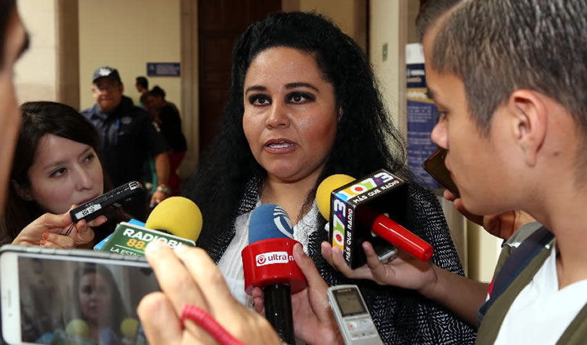 Georgina Tiscareño de Lira, coordinadora de Delegaciones Municipales (Foto: Eddylberto Luévano Santillán)