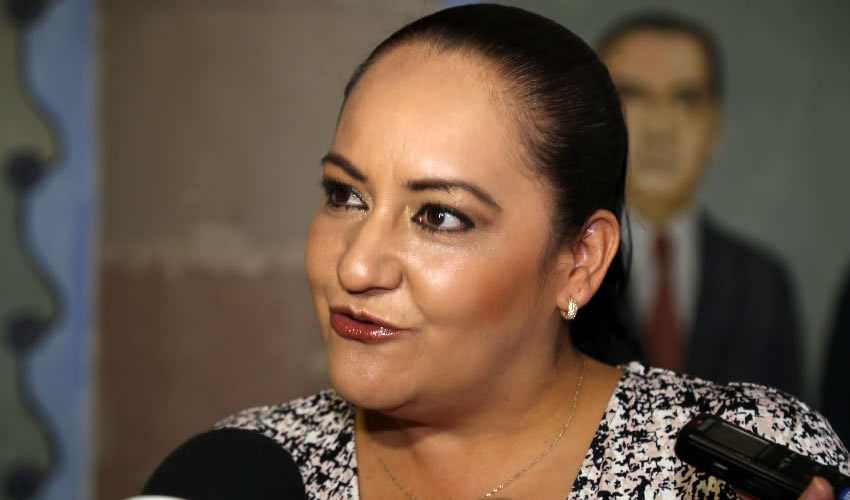 Nidia Acosta Lozano, legisladora local (Foto: Eddylberto Luévano Santillán)