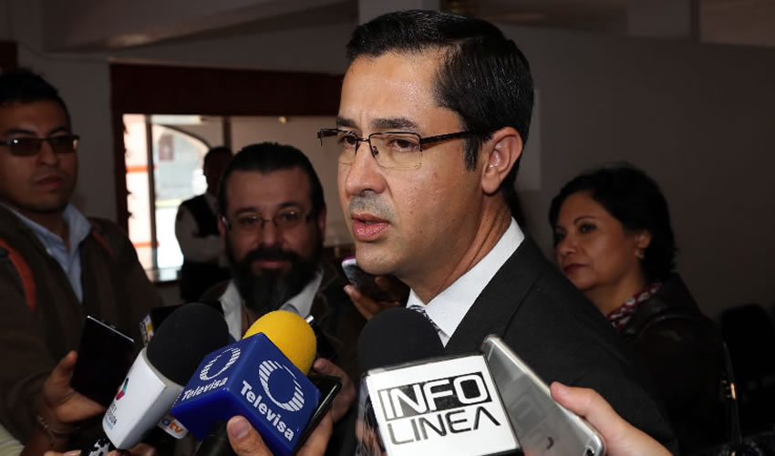 Luis Fernando Landeros Ortiz, consejero presidente del IEE