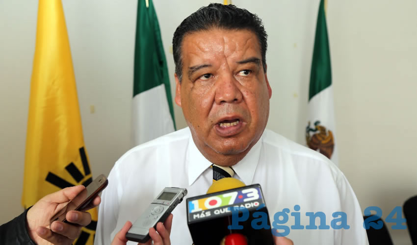Francisco Javier Flores Flores, dirigente de Cimientos del Magisterio