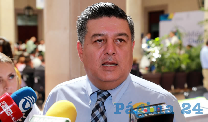 Alfredo Cervantes García, secretario de Finanzas del Municipio (Foto: Eddylberto Luévano Santillán)