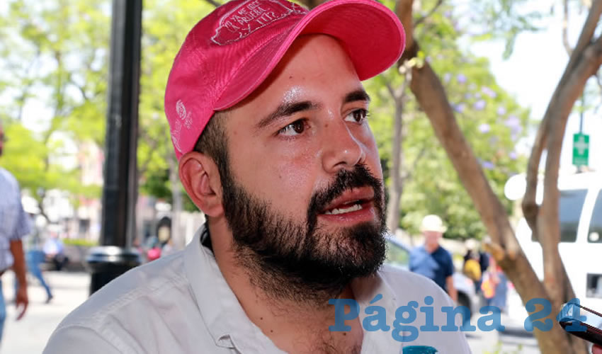 Manuel Gutiérrez Flores, vicecoordinador de Colectivo SerGay (Foto: Eddylberto Luévano Santillán)