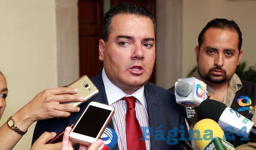 H&eacute;ctor Eduardo Anaya P&eacute;rez, secretario de Servicios P&uacute;blicos del Municipio (Foto: Eddylberto Lu&eacute;vano Santill&aacute;n)