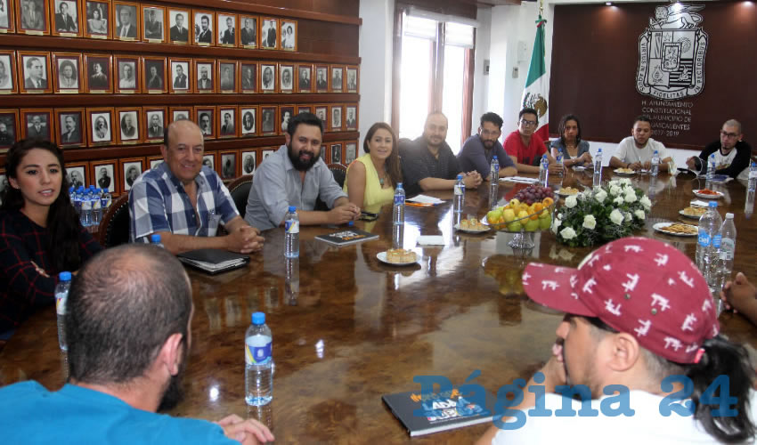 Como parte de la apertura del Gobierno Municipal, la alcaldesa Tere Jim&eacute;nez sostuvo un encuentro con artistas locales