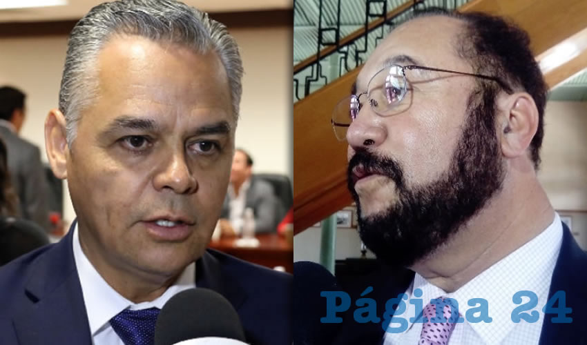 Noel Mata Atilano, presidente municipal de Jesús María | Héctor Arreola Soria, coordinador general de UTyP