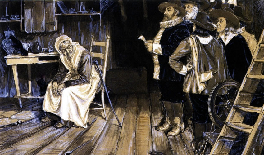 La cacería de brujas, de Henry Ossawa Tanner, 1888