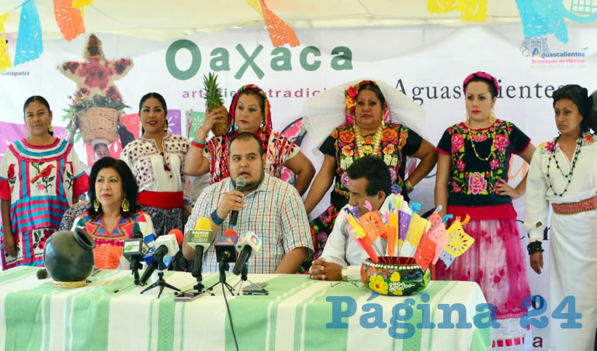 Del 20 de mayo al 11 de junio el Andador Cultural Alameda recibe la muestra artesanal y art&iacute;stica &ldquo;Oaxaca y la Guelaguetza en Aguascalientes&rdquo;