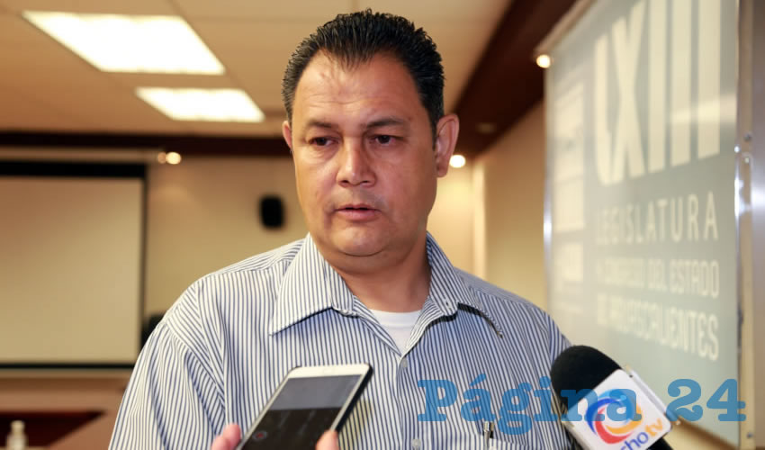 Jaime González de León, legislador local (Foto: Eddylberto Luévano Santillán)