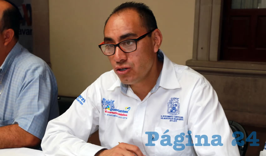 Jesús Adrián Castillo Serna, titular de la Sedum