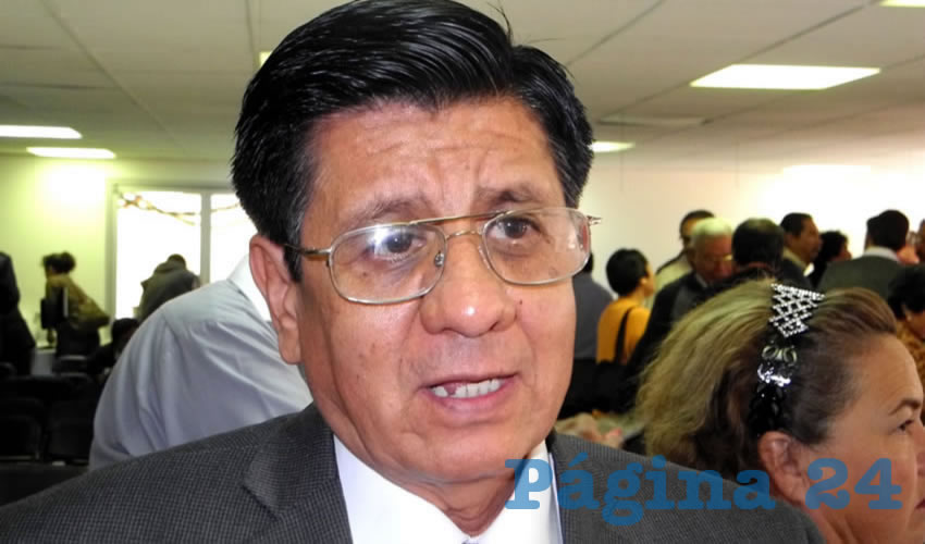 José Manuel Rosales Cortés, secretario general del Sindicato de Jubilados y Pensionados por el Estado