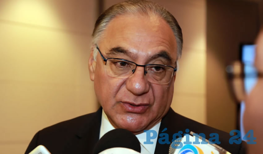 Sergio Alberto Martínez Castuera, titular de la SSPE (Foto: Eddylberto Luévano Santillán)