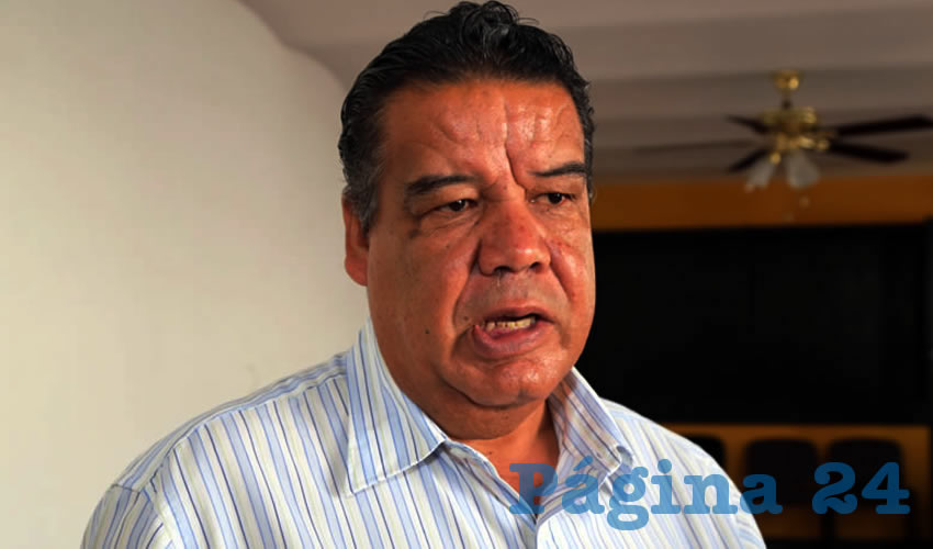 Francisco Javier Flores Flores, dirigente de Cimientos del Magisterio