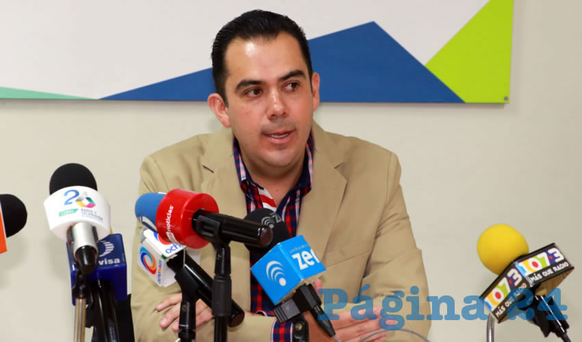 Manuel Alejandro González Martínez, secretario de Desarrollo Rural y Agroempresarial (Foto: Eddylberto Luévano Santillán)