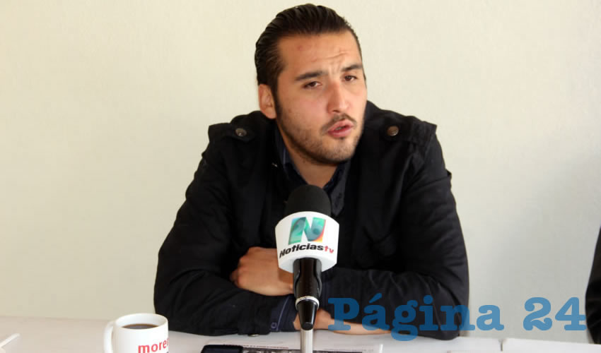 Aldo Ruiz S&aacute;nchez, presidente estatal de Morena