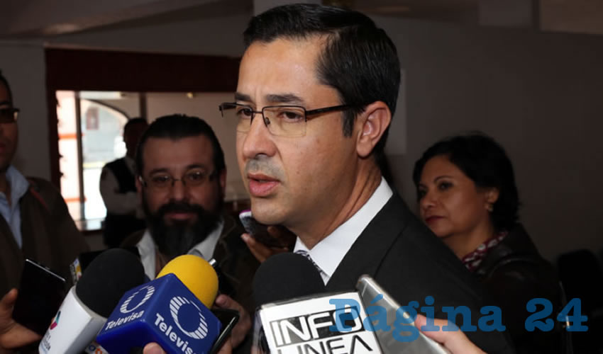 Luis Fernando Landeros Ortiz, consejero presidente del IEE