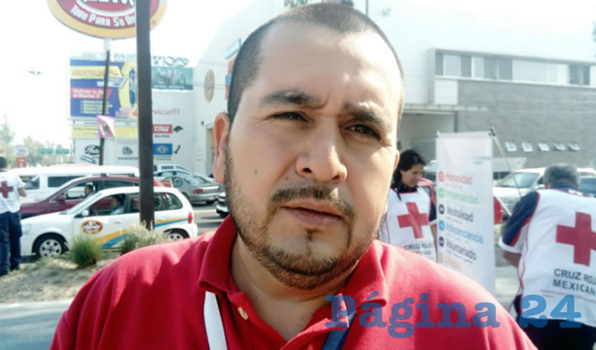 Josué Neftalí Puentes Vázquez, jefe del Departamento de Emergencias Médicas del ISSEA