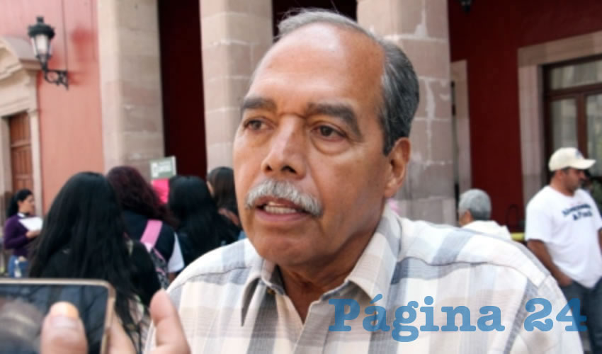 Antonio Hernández Esparza, presidente de la Asociación de Abarroteros y Pequeños Comerciantes