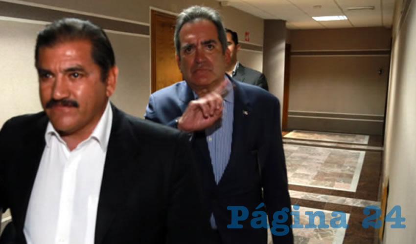 Carlos Lozano de la Torre, exgobernador del Estado en el edificio Torre Plaza Bosques