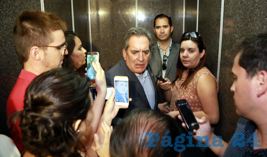 Carlos Lozano de la Torre, exgobernador del Estado (Foto: Eddylberto Luévano Santillán)