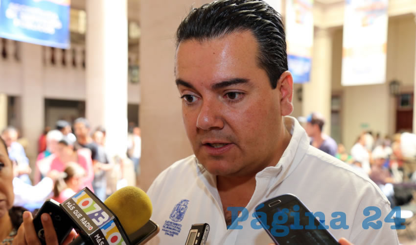 Héctor Eduardo Anaya Pérez, secretario de Servicios Públicos del Municipio