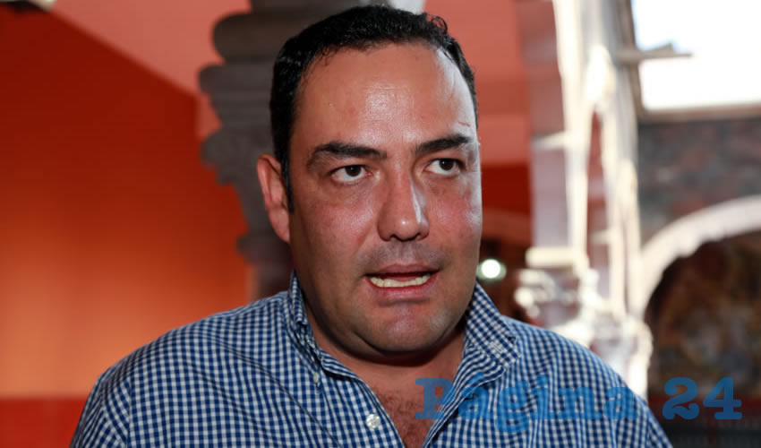 Juan Pablo Franco Díaz, presidente de la UGRA (Foto: Eddylberto Luévano Santillán)