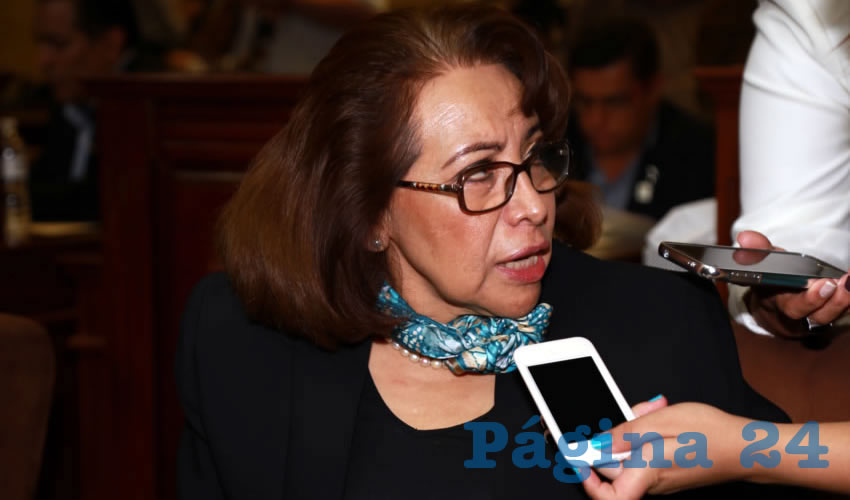 Ma. Estela Cort&eacute;s Mel&eacute;ndez, legisladora local