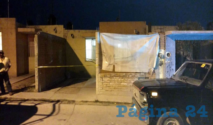 En esta humilde vivienda se mató Gamaliel