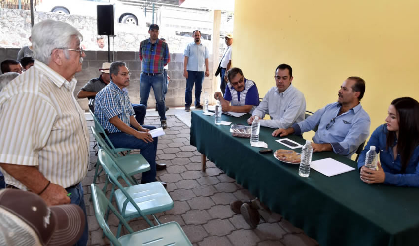 El mandatario estatal manifestó la importancia que tiene la organización de productores