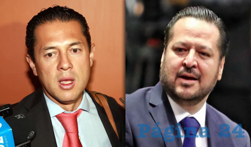Gustavo Granados Corzo, delegado de la SE | Fernando Herrera Ávila, senador de la República
