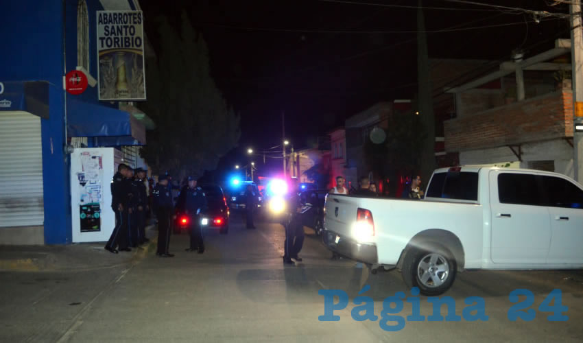 En la esquina de las calles Las Cuevas y El Turicate ocurrió el homicidio