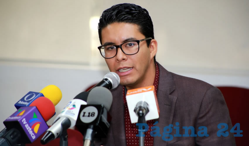 Ulises Reyes Esparza, director del Servicio Profesional Docente en Aguascalientes (Foto: Eddylberto Lu&eacute;vano Santill&aacute;n)