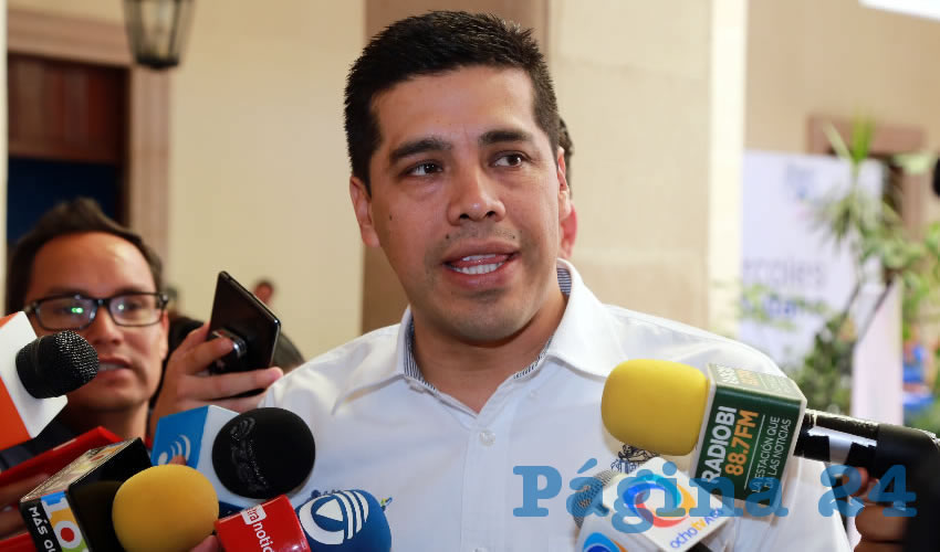 Leonardo Montañez Castro, secretario del Ayuntamiento (Foto: Eddylberto Luévano Santillán)