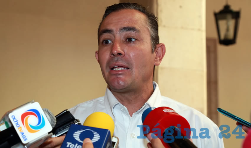 Israel Díaz García, director de Mercados del Municipio (Foto: Eddylberto Luévano Santillán)