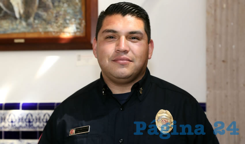 Comandante Jos&eacute; Franco Toscano, coordinador municipal de Protecci&oacute;n Civil