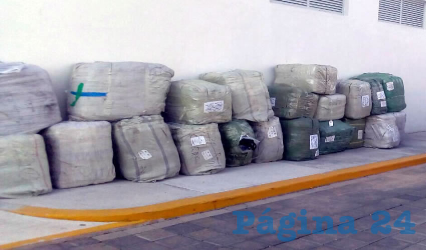 Los productos decomisados por la Policía Federal
