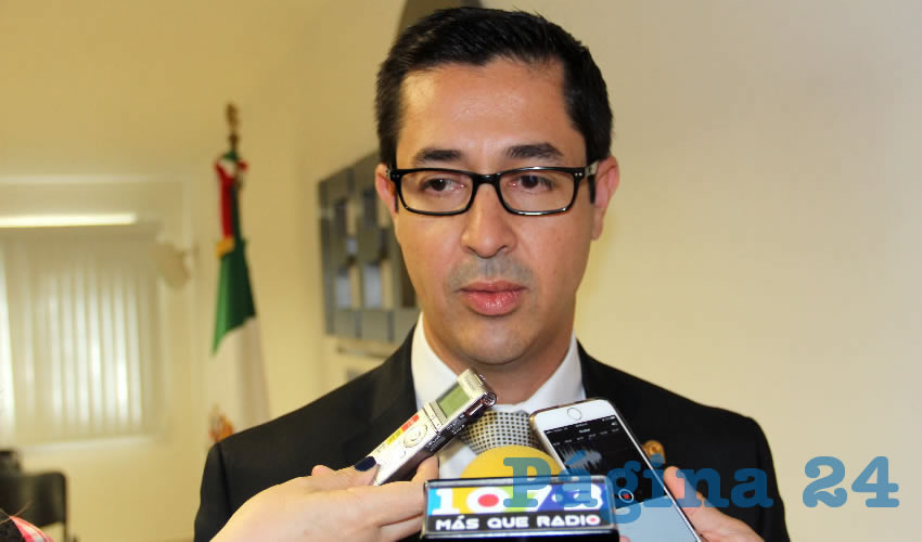 Luis Fernando Landeros Ortiz, consejero presidente del IEE