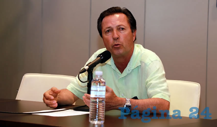 Raúl Silva Perezchica, director general del IEA (Foto: Eddylberto Luévano Santillán)