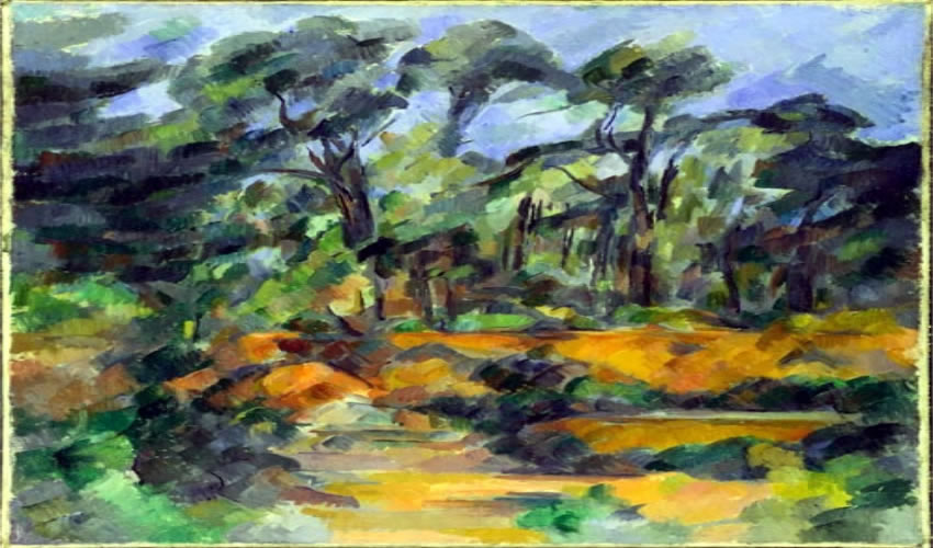 Bosque, Paul Cézanne, circa 1904