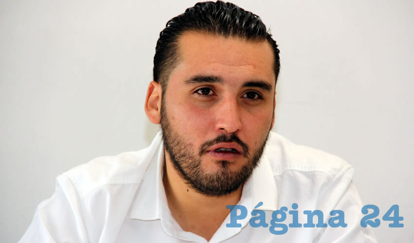 Aldo Ruiz Sánchez, presidente estatal de Morena