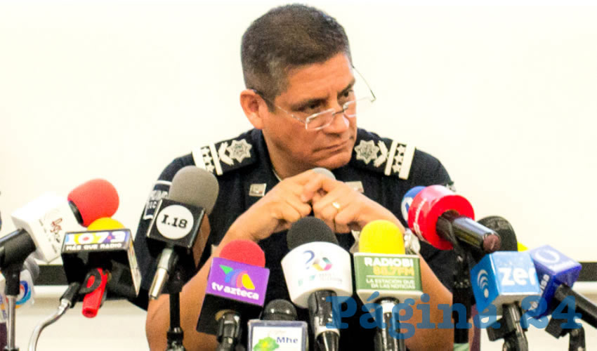 José Héctor Benítez López, secretario de Seguridad Pública Municipal