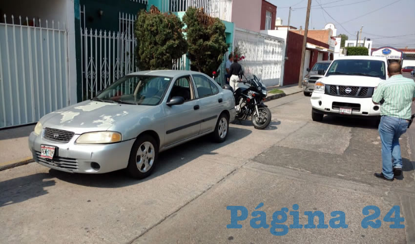 El auto de los empleados fue abandonado en la calle San Cayetano, del fraccionamiento del mismo nombre&hellip;