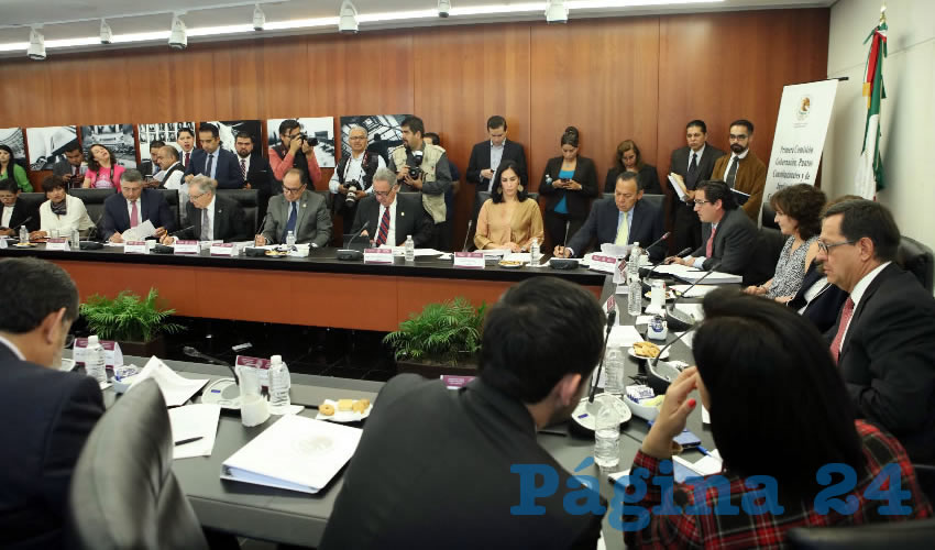 Ciudad de M&eacute;xico.- Comisi&oacute;n de Trabajo, Puntos Constitucionales y Justicia de la Comisi&oacute;n Permanente del Congreso de la Uni&oacute;n 